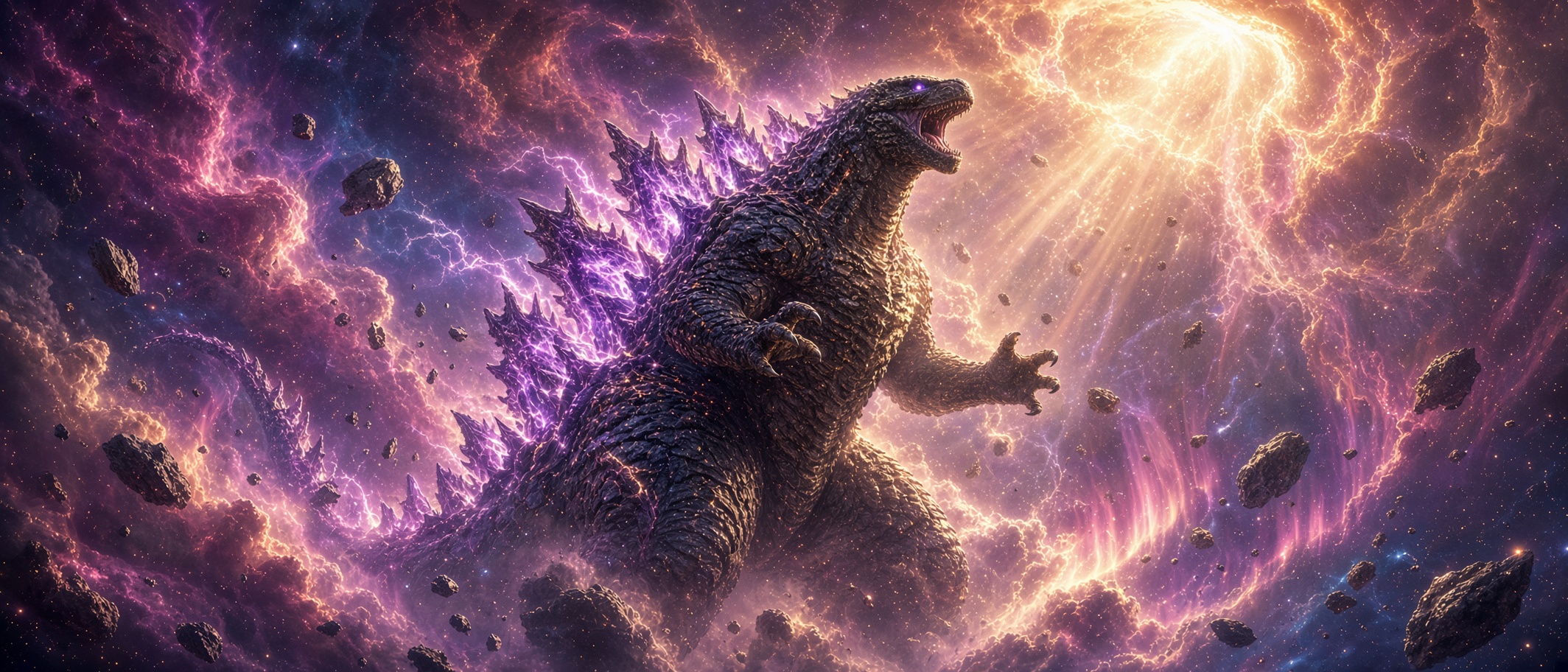 Godzilla in space