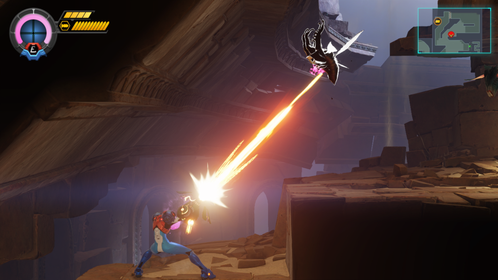 Metroid Ravenous Firing