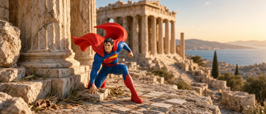 Superman in Ancient Greece